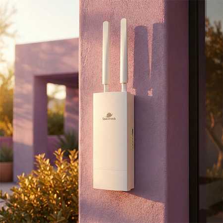 Spacetronik Išorinis maršrutizatorius SP-RM40 4G SIM PoE Wi-Fi SP-RM40