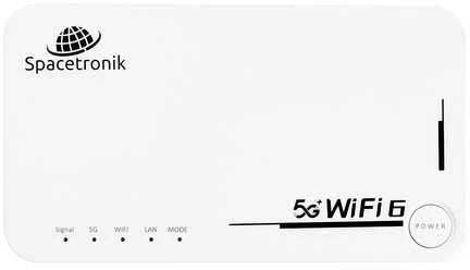 Spacetronik SP-RM50 mobilusis 5G maršrutizatorius skirtas WiFi 6 SIM kortelei