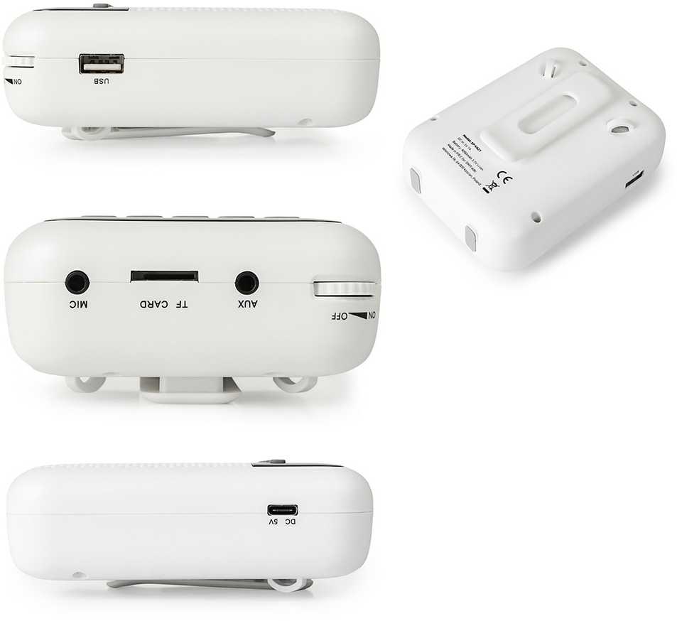 Spacetronik Belaidis balso stiprintuvas SP-VA22 UHF SP-VA22