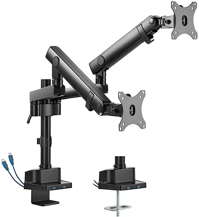 Spacetronik SPA-H120 dviejų monitorių laikiklis
