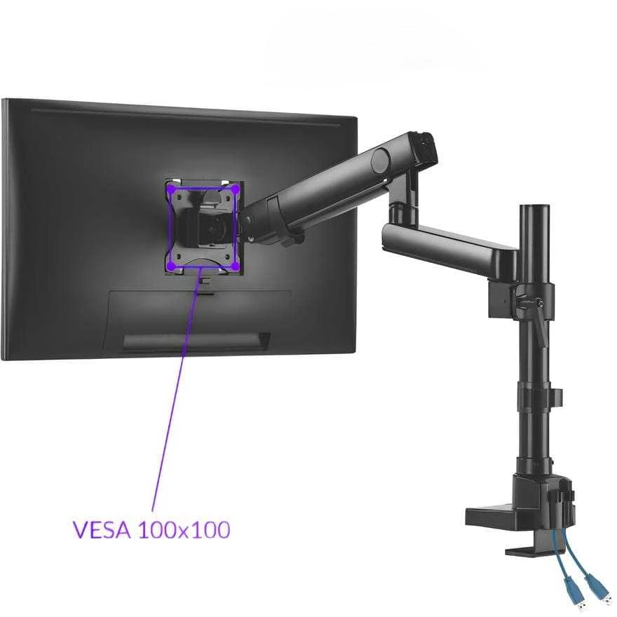 Spacetronik SPA-H120 dviejų monitorių laikiklis
