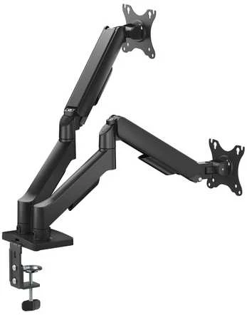 Spacetronik SPAG122 dviejų monitorių laikiklis su SPAG1 USB prievadais