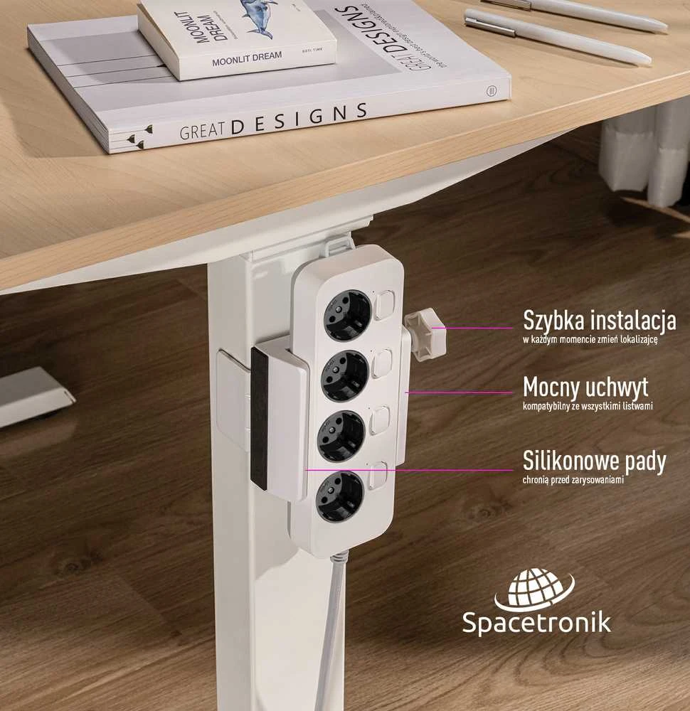 Spacetronik SPB010W maitinimo juostos laikiklis