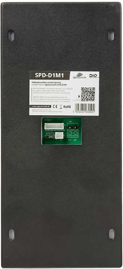Daugiabutis vaizdo domofonas Spacetronik S SPDD1M1 9