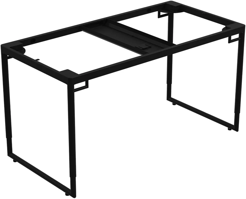 Spacetronik SPE-422B juodas stalo karkasas