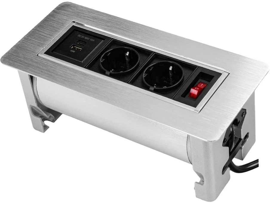 Spacetronik SPS-O24CS V2 sukamasis stalviršio lizdas