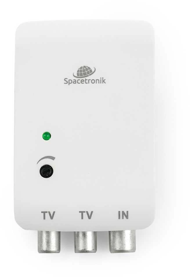 Spacetronik Stiprintuvas TV DVB-T2/C do gniazdka 2x TV SPA-EX2