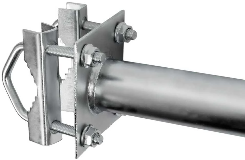 Spacetronik Išlenktas balkono stovas L-30cm skersmuo 38 su priekiniais spaustukais