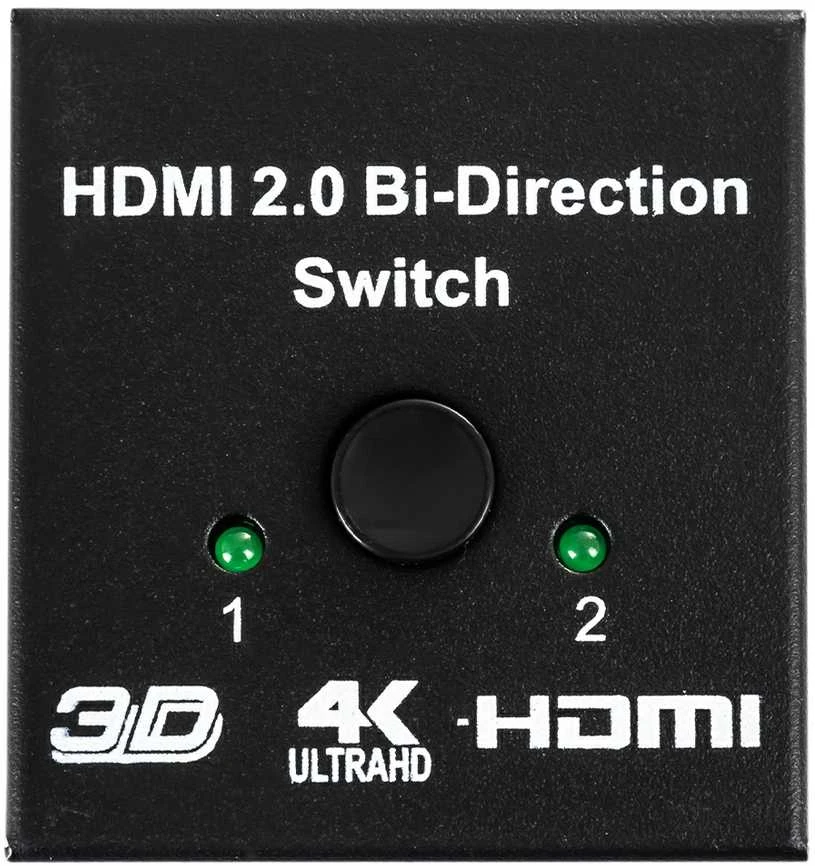 Spacetronik HDMI jungiklis / skirstytuvas 2x1 1x2 SPH-BIDHD01 1080p
