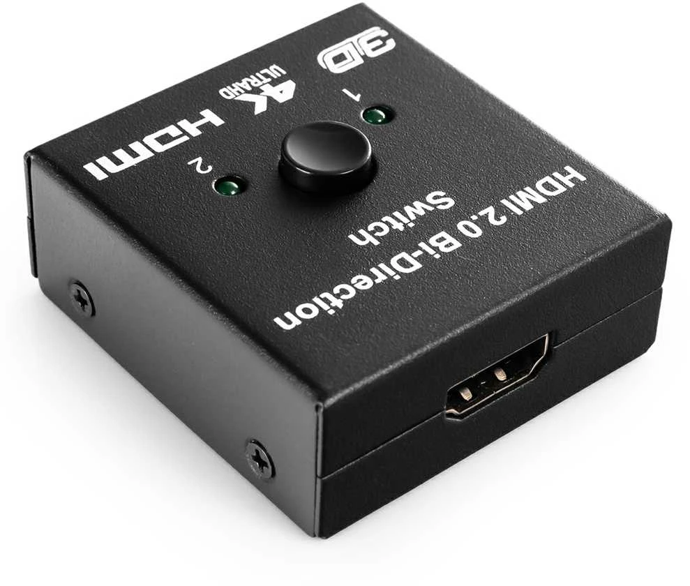 Spacetronik HDMI skirstytuvas su mygtuku