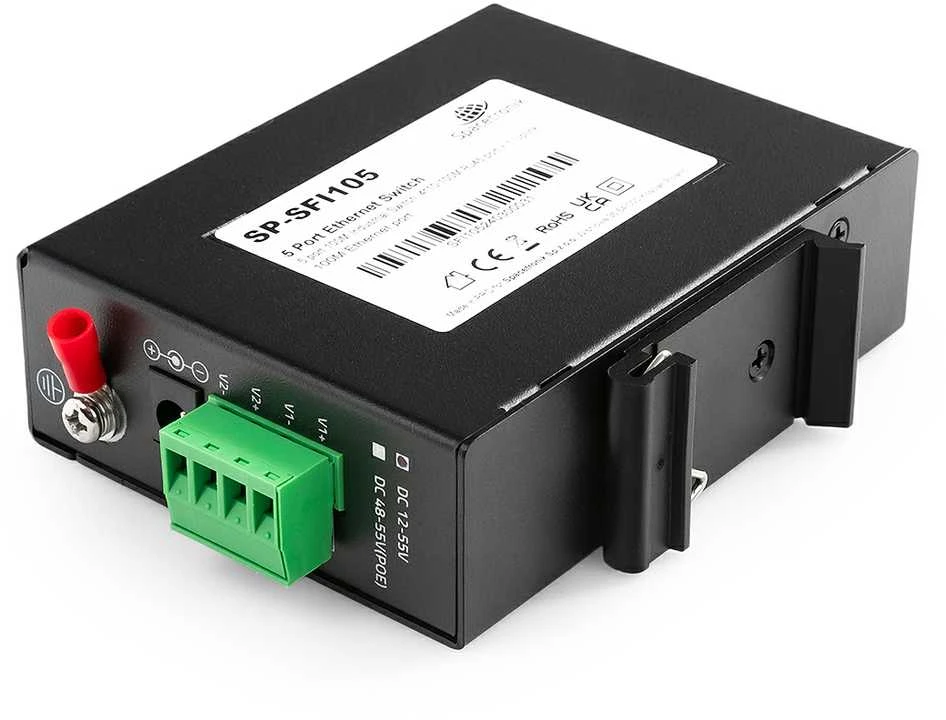 Šakotuvas Spacetronik SWITCH 5 jungčių SP-SFI105 Pramoninis