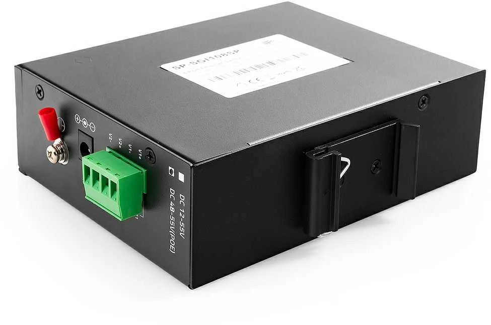 Šakotuvas Spacetronik SWITCH 8 prievadų SP-SGI108SP Pramoninis PoE SFP