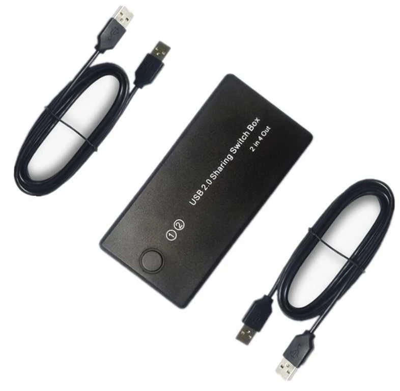 Spacetronik KVM spausdintuvo USB 2/4 jungiklis SPU-KVM02