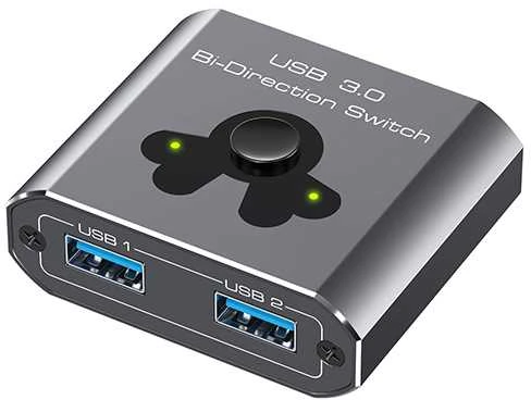USB 3.0 dvikryptis jungiklis SPU-M21 su dviem prievadais