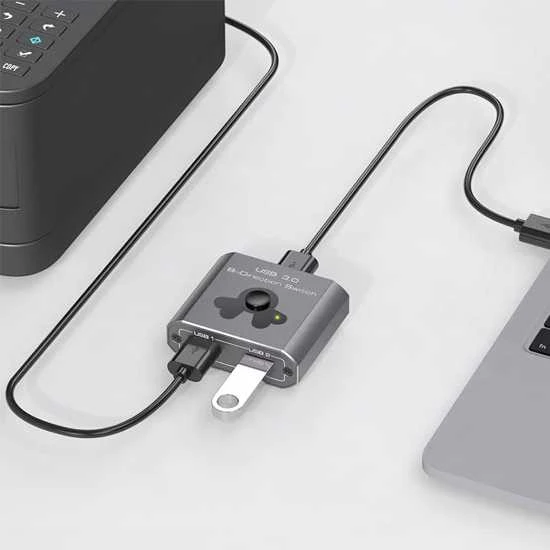 Spacetronik Perjunkite USB 3.0 dvikryptį SPU-M21