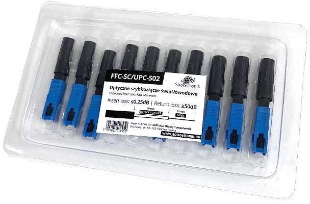 Spacetronik FFC-SC/UPC-S02 šviesolaidinė greitoji jungtis 10 vnt.