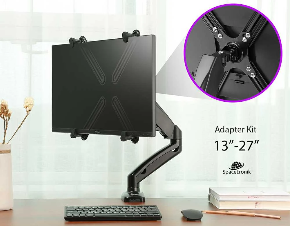 Spacetronik Televizoriaus monitoriaus laikiklis be skylučių VESA SPA-011B