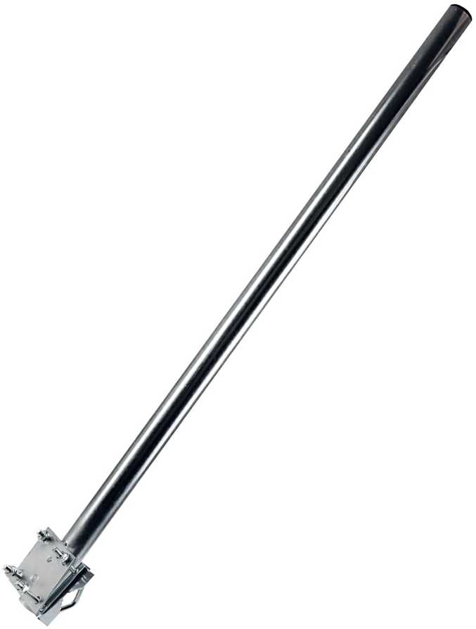 Spacetronik Tiesus priekinis balkono stovas, 100 cm, su spaustukais