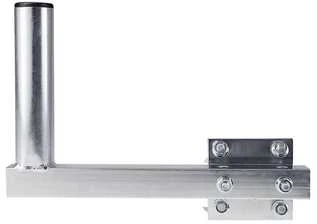 Spacetronik Universalus išlenktas balkono stiebas L-30cm skersmuo 38