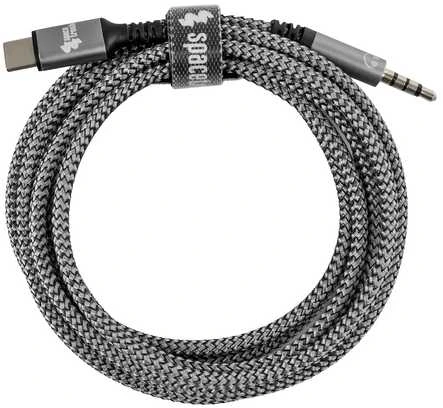 Spacetronik USB-C į 3,5 mm kabelis su dirželiu