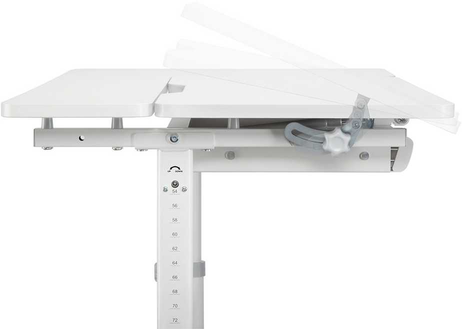 Spacetronik Reguliuojamas vaikiškas rašomasis stalas XD SPE-X102W 100x60
