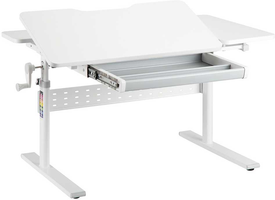 Spacetronik Reguliuojamas vaikiškas rašomasis stalas XD SPE-X102W 100x60