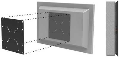 Spacetronik VESA 200x200 adapteris televizoriams ir monitoriams