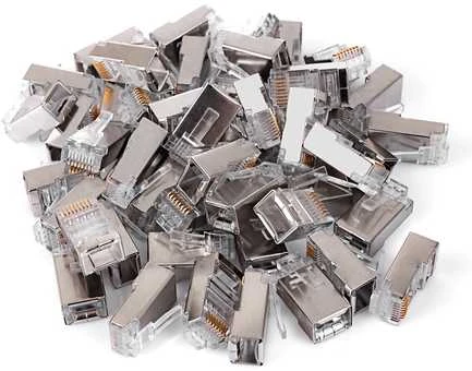 Spacetronik RJ45 kištukas 6 kat. FTP NC-RJ456FT-11 100 vnt.