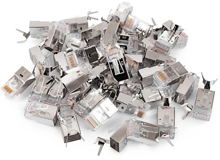 Spacetronik RJ45 kištukas 7 kat. FTP NC-RJ457FT-11 100 vnt.