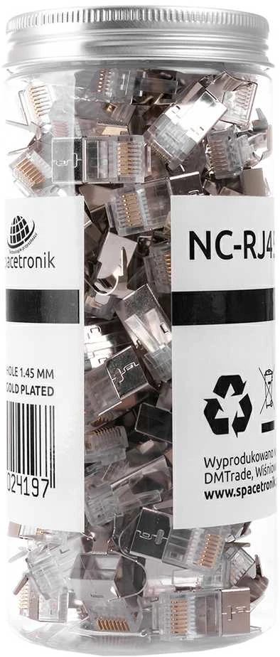 Spacetronik RJ45 kištukas 7 kat. FTP NC-RJ457FT-16 100 vnt.
