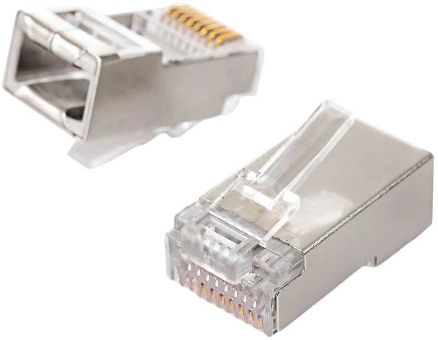 Spacetronik RJ45 tiesioginis cat5e FTP kištukas PT-RJ455FT-0 25 vnt.