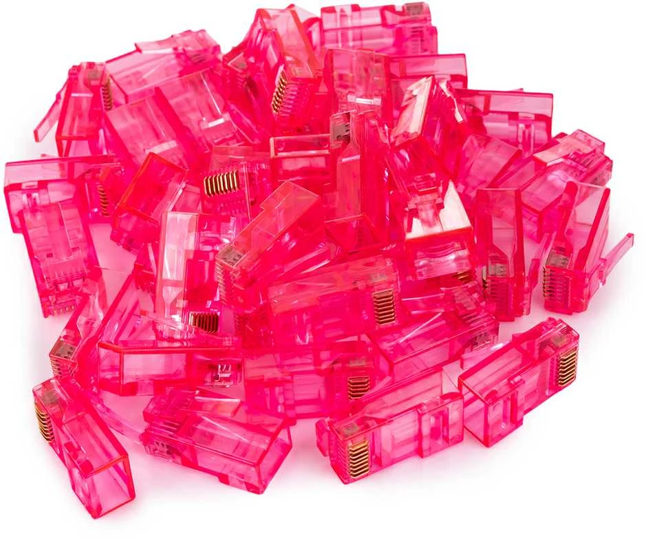 „Spacetronik“ RJ45 praėjimo kištukas cat6 UTP PT-RJ456UPK-1 100 vnt.