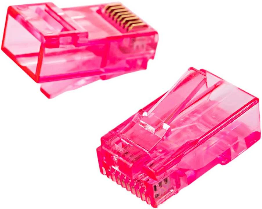 „Spacetronik“ RJ45 praėjimo kištukas cat6 UTP PT-RJ456UPK-1 100 vnt.