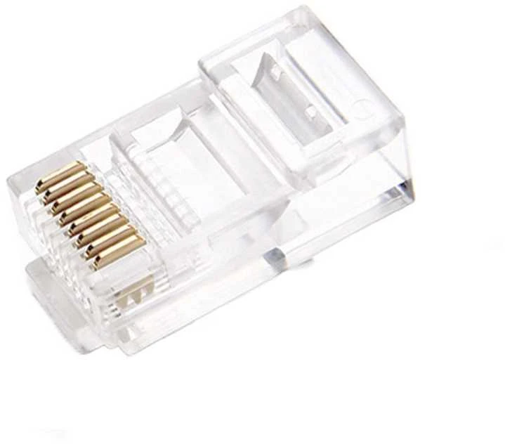 Spacetronik RJ45 kištukas, pralaidumas, kat.6 UTP PT-RJ456UT-1, 25 vnt.