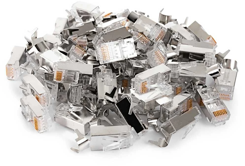 Spacetronik RJ45 kištukinis cat7 S/FTP PT-RJ457SFT-15 x10