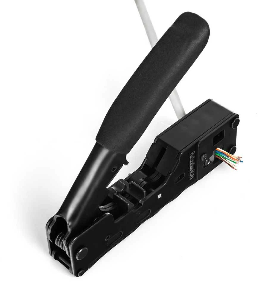 Maršrutizatorius „Spacetronik“ užspaudimo įrankis RJ45 / RJ12 / RJ11 (PT-CT02)
