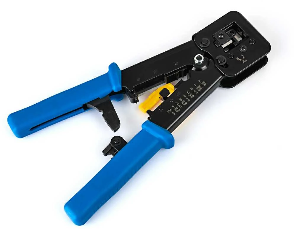 „Spacetronik“ užspaudimo įrankis RJ45 / RJ12 / RJ11 (PT-CT01)