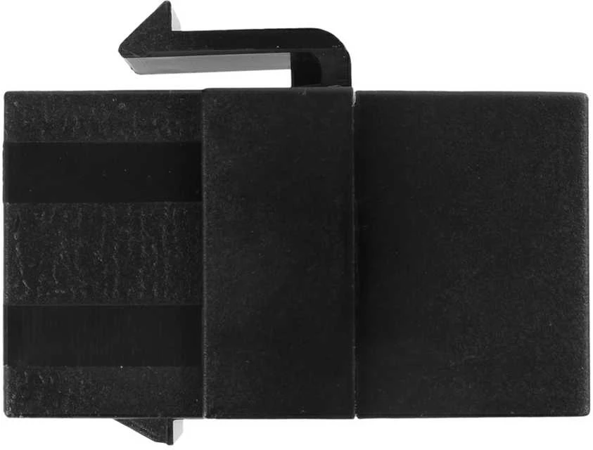 Juoda HDMI Keystone adapterio jungtis