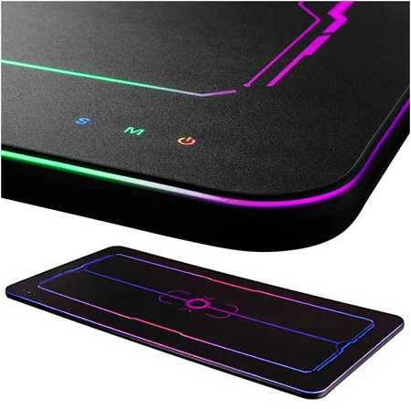 Spacetronik Žaidimų stalas su LED 136 x 66 x 2,6 cm