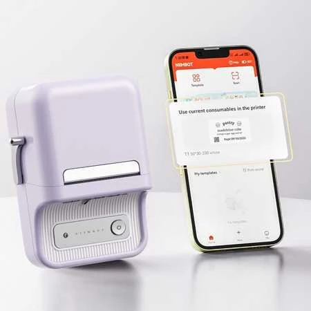 Niimbot B21 Pro Portable Label Spausdintuvas (violetinė)