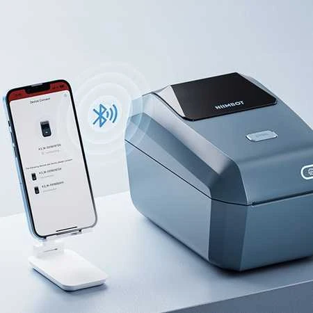 Niimbot Etikečių spausdintuvas K3 Smart, mėlynas + ritinėlis etikečių 230 vnt