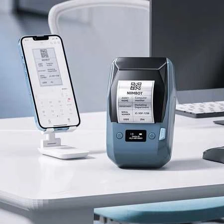Niimbot Etikečių spausdintuvas M2-H Smart, mėlynas + ritinėlis etikečių 230 vnt