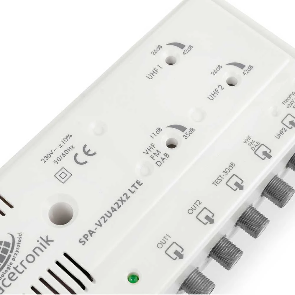 Stiprintuvas dom Spacetronik SPA-V2U42X2 LTE