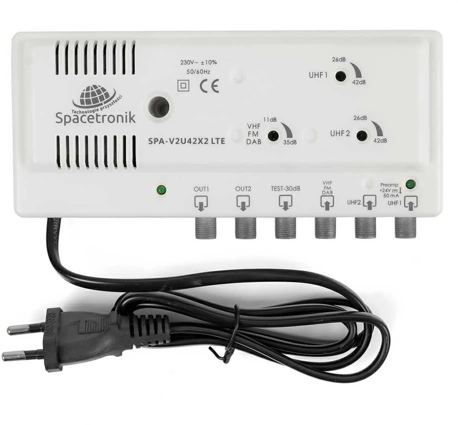 Stiprintuvas dom Spacetronik SPA-V2U42X2 LTE