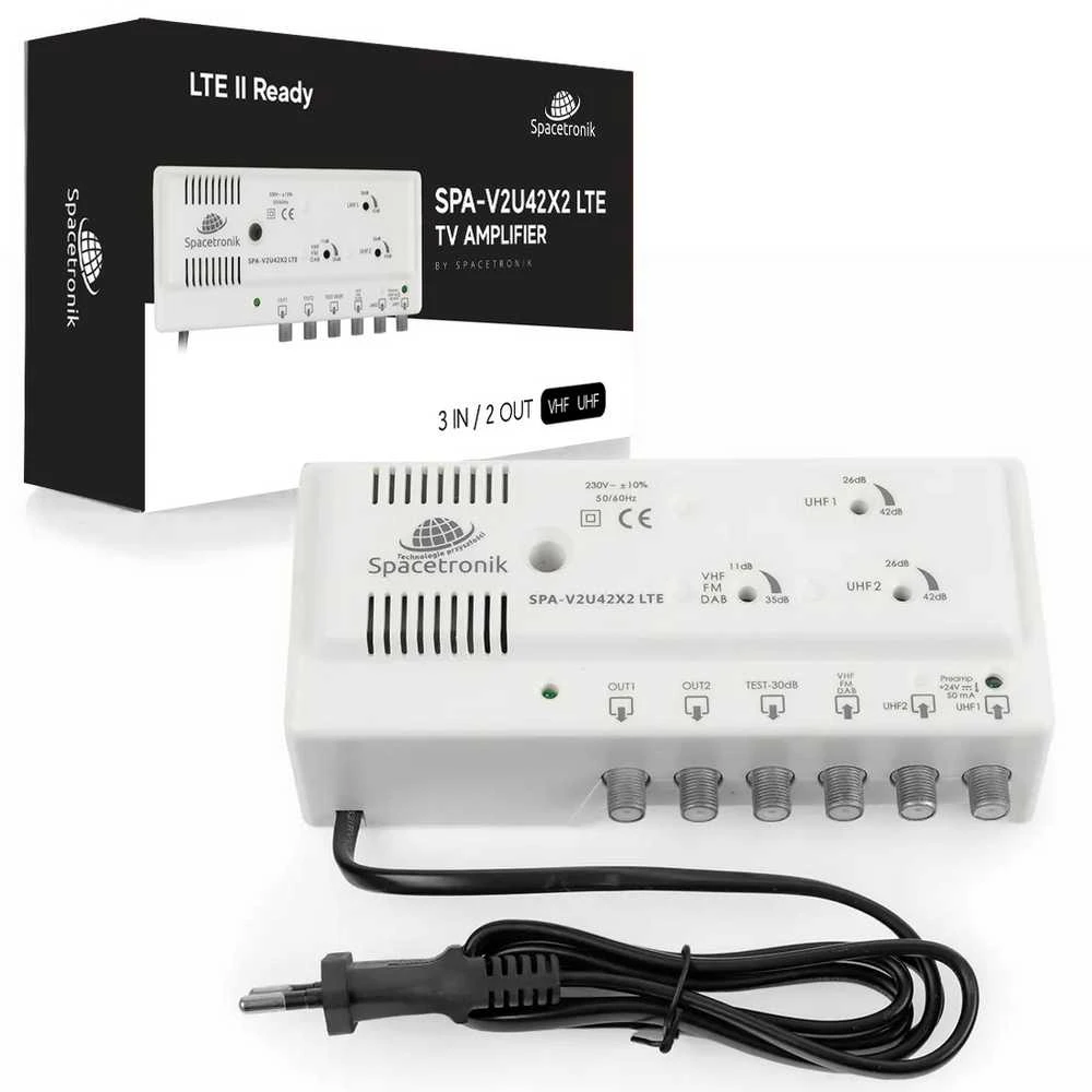 Stiprintuvas dom Spacetronik SPA-V2U42X2 LTE
