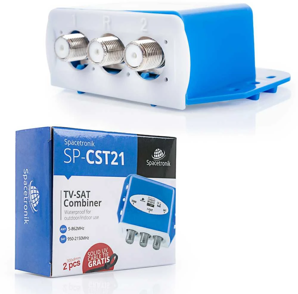 Sumator TV-SAT kombinatorius Spacetronik SP-CST21