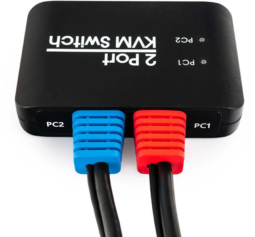 Perjunkite KVM USB + HDMI 2/1 Spacetronik SPH-KVM21