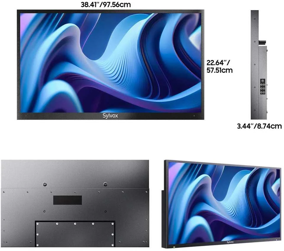 Sylvox Kontech „Sylvox Deck Pro 2.0“ 75 colių 4K lauko televizorius