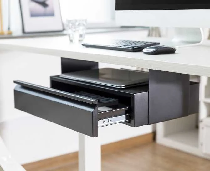 Vaizdo grotuvas MACLEAN MC-875 Ergonomic under-desk juodas organizer drawer max 5kg