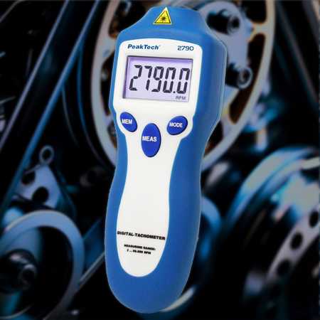 Tachometras PeakTech 2790 lazerinis tachometras